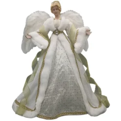 ANGEL TREE TOP 24″ IVORY/GOLD