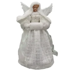 ANGEL TREE TOP 16″ WHITE