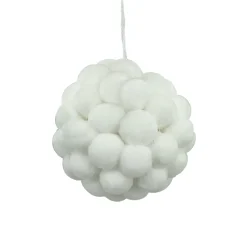 BALL COTTON BALLS 4″ WHITE