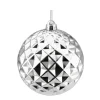 BALL DIAMOND CUT 150MM SHINY SILVER