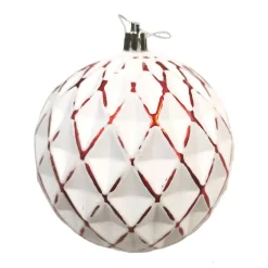 BALL DIAMOND LOOK 120MM WHITE/ RED