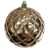 BALL DIAMOND PT. 100MM SHINY ROSE GOLD W/ RG. GLTR.