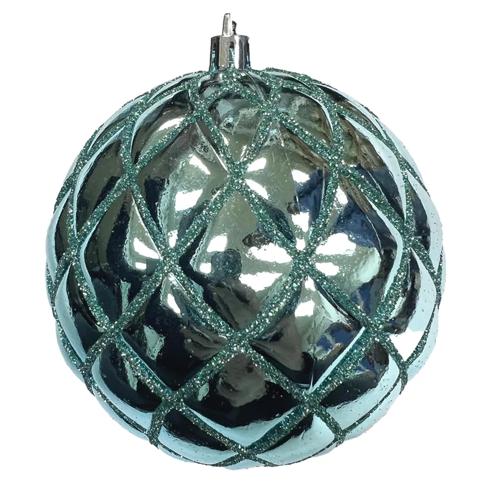 BALL DIAMOND PT. 100MM SHINY WINTER BLUE W/ WB. GLTR.