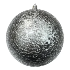 BALL EMBOSSED 120MM MATT GRAY