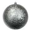 BALL EMBOSSED 150MM MATT GRAY