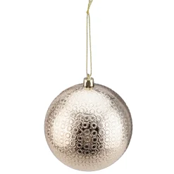BALL EMBOSSED 100MM SHINY ROSE GOLD