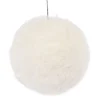 BALL FABRIC FUR 4″ WHITE