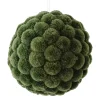 BALL FABRIC POM POMS 6″ GREEN