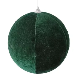 BALL FABRIC VELVET 6″ DARK GREEN