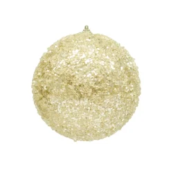 BALL GLITTER & ICE 150MM CHAMPAGNE