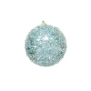BALL GLITTER & ICE 90MM ICE BLUE