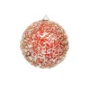 BALL GLITTER & ICE 110MM RED