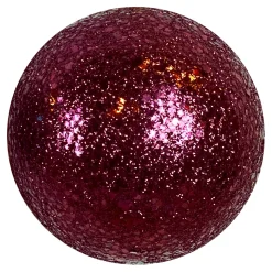 BALL GLITTER 100MM BOYSENBERRY