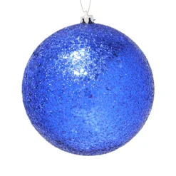 BALL GLITTER 125MM BLUE MIDNIGHT