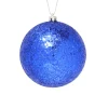 BALL GLITTER 100MM BLUE MIDNIGHT