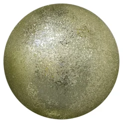 BALL GLITTER 150MM LIGHT GOLD
