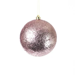 BALL GLITTER 100MM ROSE GOLD/MP