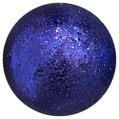 BALL GLITTER 120MM SAPPHIRE BLUE