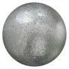 BALL GLITTER 200MM SILVER
