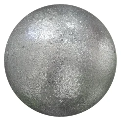 BALL GLITTER 200MM SILVER