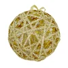 BALL GOLD SEQUIN ROPE 5″ CLEAR/CHAMPAGNE