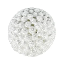 BALL ICE BERRY 3″ WHITE/ ICE GLITTER