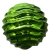 BALL 300MM /12″ SHINY GREEN WAVE PATTERN