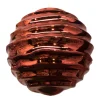 BALL 300MM /12″ SHINY RED WAVE PATTERN
