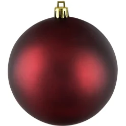 BALL 90MM MATT BURGUNDY