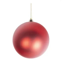 BALL 200MM/8″ MATT RED