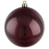 BALL 90MM PEARL BURGUNDY