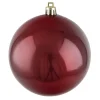 BALL 90MM PEARL CRANBERRY