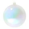 BALL 90MM PEARL WHITE IRIDESCENT