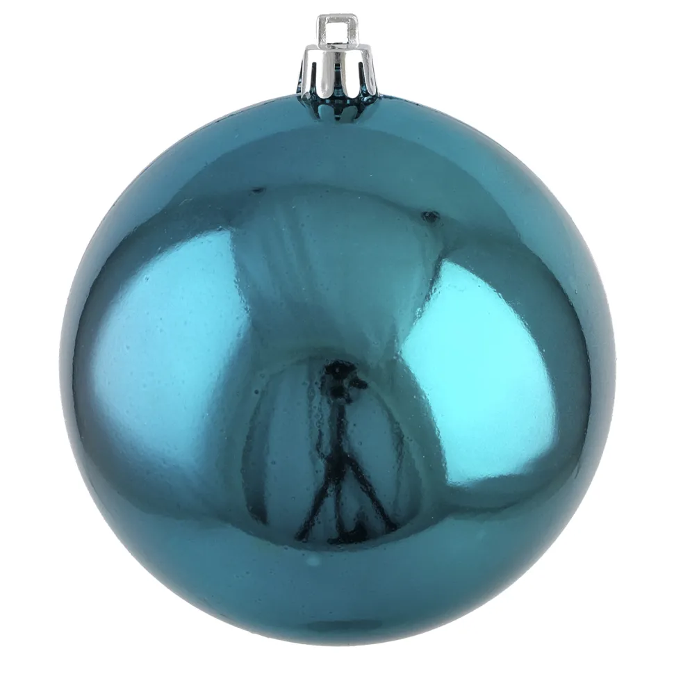 BALL 90MM SHINY FRENCH BLUE