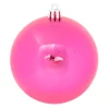 BALL 90MM SHINY FUCSHIA