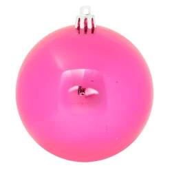 BALL 90MM SHINY FUCSHIA