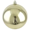 BALL 90MM SHINY LIGHT GOLD