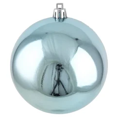 BALL 90MM SHINY LT BLUE