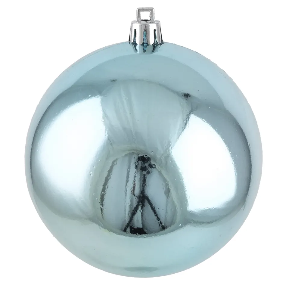 BALL 90MM SHINY LT BLUE
