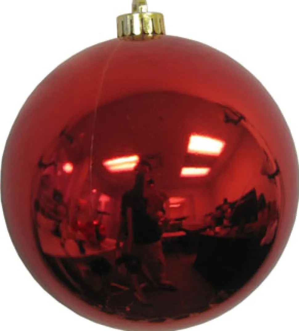 BALL 200MM/8″ SHINY RED