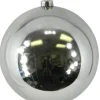 BALL 250MM/10″ SHINY SILVER
