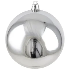 BALL 90MM SHINY SILVER