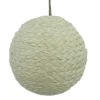 BALL NATURAL JUTE 5.5″ CREAM