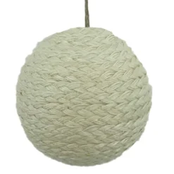 BALL NATURAL JUTE 4.5″ CREAM