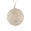 BALL NATURAL JUTE 4″ FROSTED