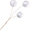 BALL PICK 13″X3 SILVER W/ICE & GLITTER