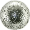 BALL VINTAGE ICE GLITTER 150MM SILVER CN