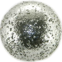 BALL VINTAGE ICE GLITTER 150MM SILVER CN