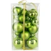 BALLS BOXED 27PC 50/60/80MM CHARTREUSE SHINY/ MATT