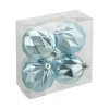 BALLS BOXED 4PC 80MM ICE BLUE MATT/SHINY DIAMOND CUT